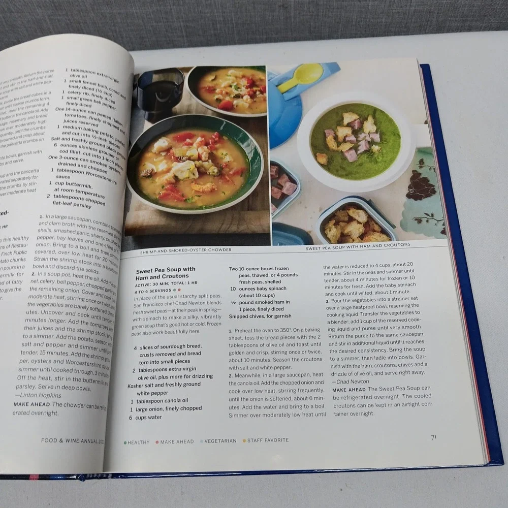 Food & Wine Annual Cookbook 2011 Hardcover 700 Recipes Gourmet Grilling‎ Wine